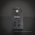 Botton Switch Panel with Digital Voltmeter USB Charger Socket